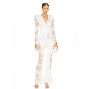 Zhivago L'artiste Jumpsuit in White